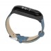 Ремешок Gasta Jeans Blue for Xiaomi Mi Band 3 and Mi Band 4 color Black