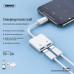 Переходник REMAX Concise Series Lightning to Dual Lightning RL-LA07i 2A