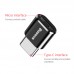Адаптер преобразователь BASEUS mini Micro USB to Type-C 2.4A CAMOTG-01