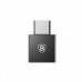 OTG адаптер переходник Baseus мама USB - Type-C папа 2.4A CATJQ-B01