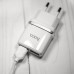 Адаптер питания Hoco C12 Smart dual USB набор с кабелем микро