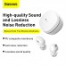 Наушники беспроводные - гарнитура BLUETOOTH 5.0 BASEUS Encok True Wireless Earphones WM01 белые