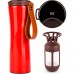 Термочашка Xiaomi KissKissFish MOKA Smart Coffee Tumbler красная (S-U45CR)