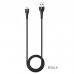 Кабель Hoco Lightning с LED подсветкой Surplus X45 1m 2.4A