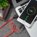 Кабель зарядный силиконовый micro-USB Hoco X21 Silicone