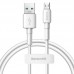 Кабель быстрой зарядки Baseus Mini MicroUSB (CAMSW-02) 1m 2.4а