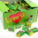 Жевательные резинки Love Is блок 100 штук вкус из прошлого