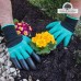 Садовые перчатки с когтями рукавицы для дачи Garden Gloves