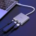Переходник Type-C На USB 3.0 + HDMI концентратор разветвитель HOCO HB14