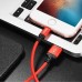 Кабель длина 2 метра Hoco X14 micro-USB быстрая зарядка красный