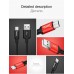 Кабель длина 2 метра Hoco X14 micro-USB быстрая зарядка красный