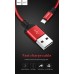 Кабель длина 2 метра Hoco X14 micro-USB быстрая зарядка красный