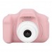Детский цифровой фотоаппарат Model X Pink