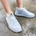 Силиконовые водонепроницаемые бахилы Чехлы на обувь WSS1 M White
