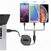 Телескопический USB кабель 3 в 1 Lightning + Micro USB + Type-C 1,2м SC1