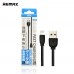 Кабель зарядне iPad iPhone Lightning Remax Fast Charging RC-134i 1 метр чорний