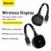 Беспроводной приемник HDMI адаптер Baseus Meteorite Shimmer wireless display adapter