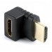 Поворотный адаптер HDMI - вилка розетка угол 270 градусов Cablexpert A-HDMI270-FML