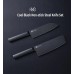 Антипригарный нож Xiaomi Huo Hou черный Heat Knife Set из стали