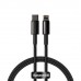 Кабель Baseus Tungsten Gold Fast Charging Data Cable Type-C to iP PD 20W 1m Black