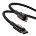 Кабель Baseus Tungsten Gold Fast Charging Data Cable Type-C to iP PD 20W 1m Black