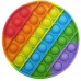 Игрушка антистресс Pop-IT круг разноцветный