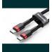 Кабель самый быстрый Baseus Cafule PD2.0 100W flash charging Type-C 2m catklf-al91