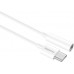 Переходник Huawei type-c to 3.5 white (original)