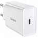 Зарядное устройство Baseus 20W QC 1С White (CCFS-SN02)
