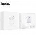 Наушники HOCO EW03 Original series true wireless TWS беспроводные белые