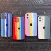 Чехол накладка Rainbow бампер панель iPhone 11 X 12 13
