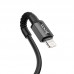 Кабель HOCO Type-C to Lightning Especial PD charging data cable X71 1m, 3A black