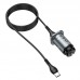 Автомобильный адаптер + кабель HOCO Type-C Cable Wise road dual port car charger NZ4 2USB 4.8A