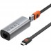 Переходник USB-A to RJ45 Baseus Steel Cannon Series Bidirectional Gigabit LAN Adapter CAHUB-AD0G
