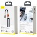 Переходник USB-A to RJ45 Baseus Steel Cannon Series Bidirectional Gigabit LAN Adapter CAHUB-AD0G