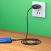 Зарядный набор блок с кабелем micro-USB BOROFONE BA49A Vast power черный