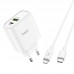 Зарядное устройство 2 юсб порта 18 ватт Hoco C57a Qc 3.0 PD