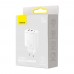 Быстрый блок зарядное Baseus Compact Quick Charger 2U+C 30W CCXJ-E02