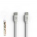 Кабель REMAX RC-037a Type-C - Lightning плоский