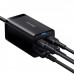 Блок быстрой зарядки 4 порта Baseus GaN3 Pro 65W (2 Type-C + 2 USB)