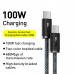 Кабель Baseus Dynamic Series Type-C to Type-C 100W 1m CALD000216