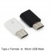 Переходник USB-C female - microUSB male