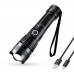 Фонарь яркость 1000 люмен Solight WN34 LED flash light аккумулятор 2800mAh