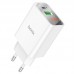 Блок питания HOCO C100A 2 USB зарядное устройство с дисплеем
