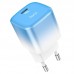 Комплект зарядное и кабель Hoco C101a 20w Pd + Кабель Type-C To Lightning