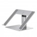 Подставка 13 - 14 - 15 - 17" - Baseus Metal Adjustable Laptop Stand LUJS000012 серебристая