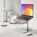 Подставка 13 - 14 - 15 - 17" - Baseus Metal Adjustable Laptop Stand LUJS000012 серебристая