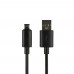 Кабель Hoco X88 Gratified Micro-USB черный 6931474783325