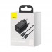 Набор зарядное и кабель Baseus 25W Type-C Super Si Quick Charger Set (TZCCSUP-L01) черный