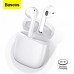Беспроводные наушники BASEUS Encok W04 Pro TWS Wireless белые